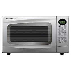 Sharp R-306LW Microwave Oven - 1 ft - 1100W - White