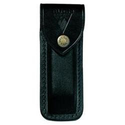 Buck Sheath For Folding Hunter 110, Black Leather