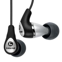 Shure SE310 Sound Isolating Earphone - - Black, Silver