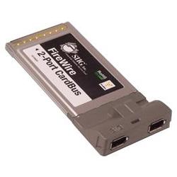 SIIG Siig 2 Port FireWire CardBus Adapter - 2 x 6-pin IEEE 1394a - FireWire