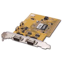 SIIG INC Siig CyberSerial 4S 950 4 Port Serial Adapter - 4 x 9-pin DB-9 RS-232 Serial - PCI