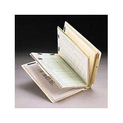Smead Manufacturing Co. Six-Section Manila End Tab Classification Folders, Legal Size, 10/Box (SMD29835)