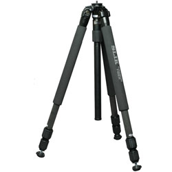 SLIK Slik Slik Pro 713 Carbon Fiber Tripod - Floor Standing Tripod - 12 to 60.2 Height - 10 lb Load Capacity