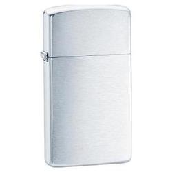 Zippo Slim Brushed Finish Chrome