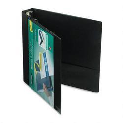 Wilson Jones/Acco Brands Inc. Smart-View™ Vinyl View Binder, Round Ring, 1-1/2 Capacity, Black (WLJ36641)