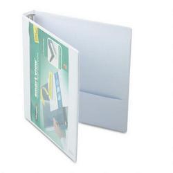 Wilson Jones/Acco Brands Inc. Smart-View™ Vinyl View Binder, Round Ring, 1 Capacity, White (WLJ36610)