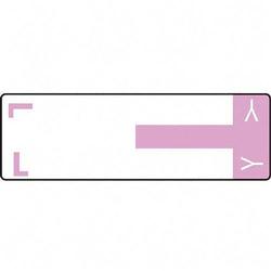 Smead Manufacturing Co. Smead AlphaZ NCC Color Coded Name Labels - 3.12 Width x 1.15 Length - Lavender