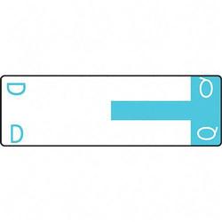 Smead Manufacturing Co. Smead AlphaZ NCC Color Coded Name Labels - 3.12 Width x 1.15 Length - Light Blue