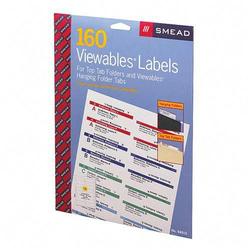 Smead Manufacturing Co. Smead Viewables Labeling System Label - 8.5 Width x 11 Length - White