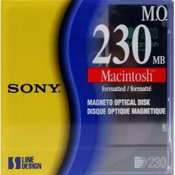Sony 3.5 Magneto Optical Media - Rewritable - 230MB - 3.5 - 2x