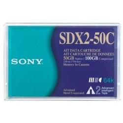 Sony AIT-2 Tape Cartridge - AIT AIT-2 - 50GB (Native)/130GB (Compressed) (SDX250C//AWW)