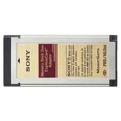 SONY MEMORY STICK Sony Memory Stick Duo ExpressCard Adaptor - ExpressCard Adapter - Memory Stick Duo, Memory Stick PRO Duo, Memory Stick MagicGate Duo