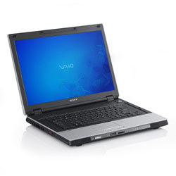 Sony VAIO BX760N3 Laptop Computer Notebook- Core 2 Duo T7300 / 2 GHz - Centrino Duo - RAM : 1 GB - HD : 120 GB - DVD RW ( R DL) - Gigabit Ethernet - WLAN : Blue