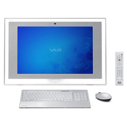 Sony VAIO LT Series - All-in-one Desktop Computer- 1 x Core 2 Duo T7500 / 2.2 GHz - RAM 2 GB - HDD 1 x 320 GB - DVD RW ( R DL) / DVD-RAM - GF 8400M GT - Mdm - G