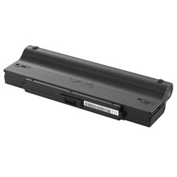 Sony VGPBPL9 Laptop battery - Lithium ion - 7800 mAh - 8.1 in x 2.7 in x 1.3 in- FOR AR500 CR SZ600 BLACK