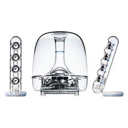 HARMAN MULTIMEDIA SoundSticks II Multimedia Speaker System - 2.1-channel - Transparent