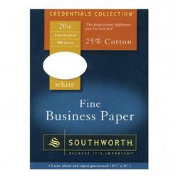 Southworth Company Southworth Fine Business Paper - Letter - 8.5 x 11 - 20lb - 500 x Sheet (403C)