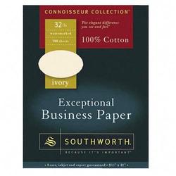 Southworth Company Southworth Premium Weight Business Paper - Letter - 8.5 x 11 - 32lb - Wove - 250 x Sheet (JD18IC)