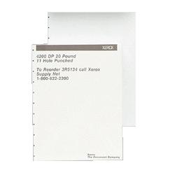 Xerox Corporation Specialty Business Paper, 4200DP, 11HP For Velobind Binders, WE (XER3R5134)