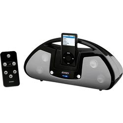 Jensen Spectra JISS-120 iPod Speaker System - 2.0-channel - 3W (RMS) - Black