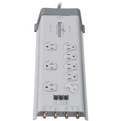 SpikeMaster Spikemaster SMTC8 8-Outlet Surge Suppressors with Coax Protection