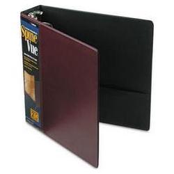 Cardinal Brands Inc. SpineVue® Round Ring View Binder, 2 Capacity, Maroon (CRD16858)