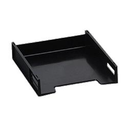 RubberMaid Stak-Ette Desk Tray, Letter, Front Loading, Black (RUB53206)