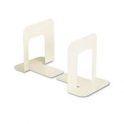 Universal Office Products Standard Economy Metal Bookends, Putty Enamel (UNV54054)