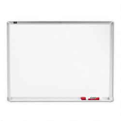 Quartet Manufacturing. Co. Standard Melamine Dry Erase Board, Anodized Aluminum Frame, 24x18 (QRTS531)