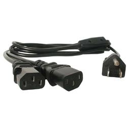 STARTECH.COM StarTech IBM Power Y Cable - power splitter - 6 ft