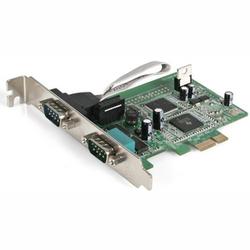 STARTECH.COM StarTech.com 2 Port PCI Express 16C950 Serial Card - 2 x 9-pin DB-9 Male 16C950 Serial