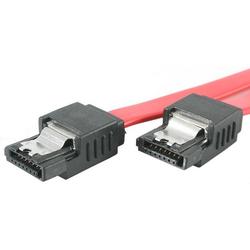 STARTECH.COM StarTech.com Latching SATA Cable - 1 x SATA - 1 x SATA - 12 - Red