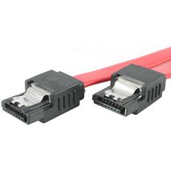 STARTECH.COM StarTech.com Latching SATA Cable - 1 x SATA - 1 x SATA - 18 - Red