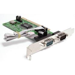 STARTECH.COM StarTech.com PCI2S550 Serial Adapter - 2 x 9-pin DB-9 Male RS-232 - PCI