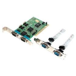 STARTECH.COM StarTech.com Value 4 Port 16550 Serial PCI Card - 4 x 9-pin DB-9 Male RS-232 Serial - PCI 2.1