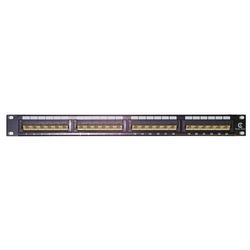 STARTECH.COM Startech 24 Port Cat 6 Network Patch Panel - 24 x RJ-45