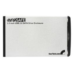 STARTECH.COM Startech.com 3.5 Bay Removable 2.5 SATA Drive Enclosure - Storage Enclosure - 1 x 2.5 - 9.5 mm Height Internal Hot-swappable - Black