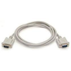 STARTECH.COM Startech.com Basic Monitor Cable - 1 x DB-9 - 1 x HD-15 - 6ft - Gray