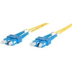 STARTECH.COM Startech.com Fiber Optic Duplex Patch Cable - 2 x SC - 2 x SC - 49.21ft - Yellow