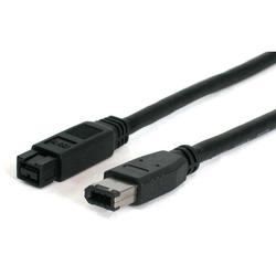 STARTECH.COM Startech.com FireWire Cable - 1 x FireWire - 1 x FireWire - 6ft - Black (1394966)