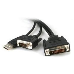 STARTECH.COM Startech.com M1 to VGA Projector Cable with USB - 6ft - Black