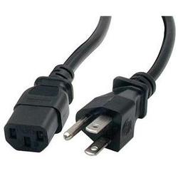 STARTECH.COM Startech.com Power Extension Cable - - 10ft - Black