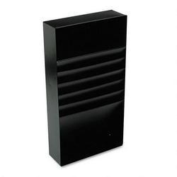 Mmf Industries Steel, 5-Compartment Desk Drawer Stationery Holder, 21 Deep, Black (MMF2712SBK)