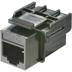 Steren Cat. 5e Keystone Coupler - RJ-45 Female to RJ-45 Female (310-042BK)