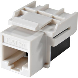 Steren Cat. 5e Keystone Coupler - RJ-45 Female to RJ-45 Female (310-042WH)