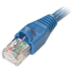 Steren Fast Media Cat. 6 UTP Patch Cord - 1 x RJ-45 - 1 x RJ-45 - 14ft - Blue