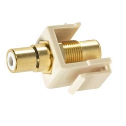 Steren RCA Keystone Modular Gold Insert - A/V Connector - RCA (310-461IV)