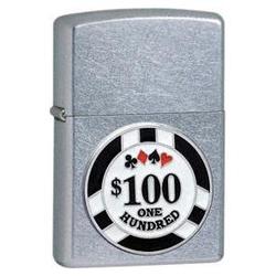 Zippo Street Chrome, Poker Chip Emblem