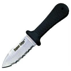 Cold Steel Super Edge, Kraton Handle, Serrated, Secure-ex Sheath