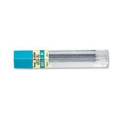 Pentel Of America Super Hi-Polymer® .7mm Lead Refills, H, 12 Leads per Tube (PEN50H)